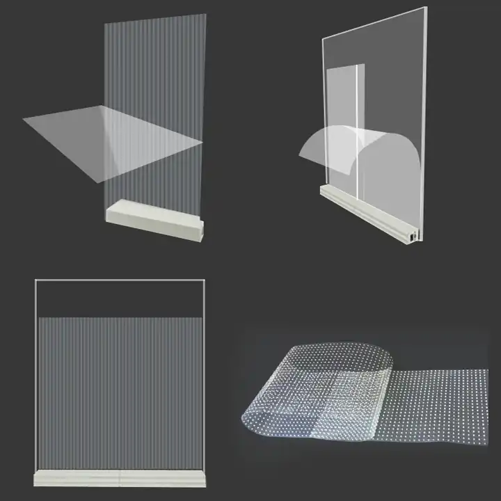 Adhesive Transparent LED film Manufacturer,LED Transparent Film Supplier,Transparent LED Screen Factory,Custom Flexible LED Display Maker