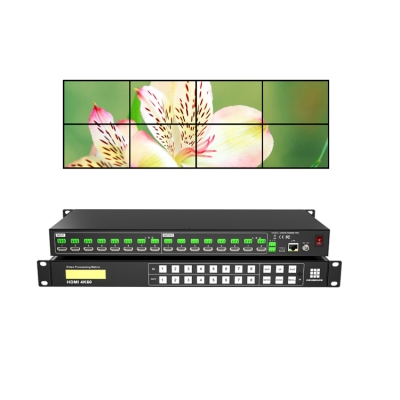 Easy Installation Support 3D TV hdmi 4k 60hz 8 in 8 Out 8x8 Video Wall Splicing Function Av matrix Switcher