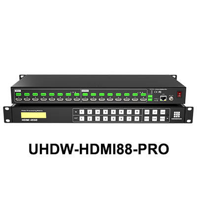 UHDW-HDMI44/88-PRO矩阵拼控一体机（4K60）