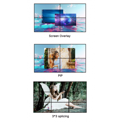 Wholesale 6x6 Seamless 4k60 16 Channel Hdmi Matrix Over Ip  8x8 Matrix Switcher with Preset Functions